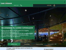 Tablet Screenshot of casinocopenhagen.dk